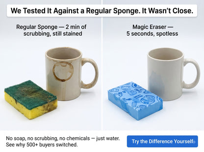 Magic Eraser Sponge (Pack of 4) | 🔥 BUY 1 & GET 1 FREE 🔥